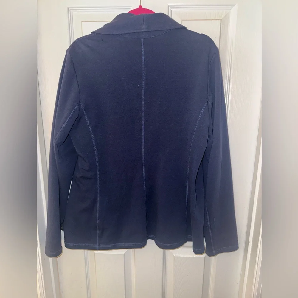 Lilly Pulitzer Navy Blazer XL - Picture 2 of 9